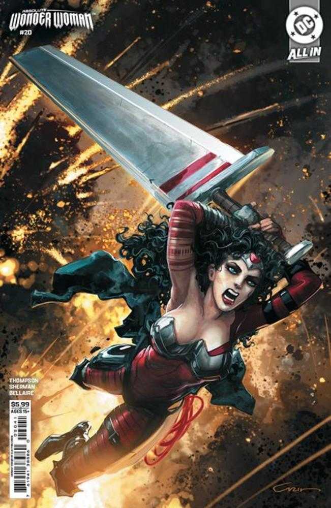 Absolute Wonder Woman #20 Cover D Clayton Crain Card Stock Variant (NM)