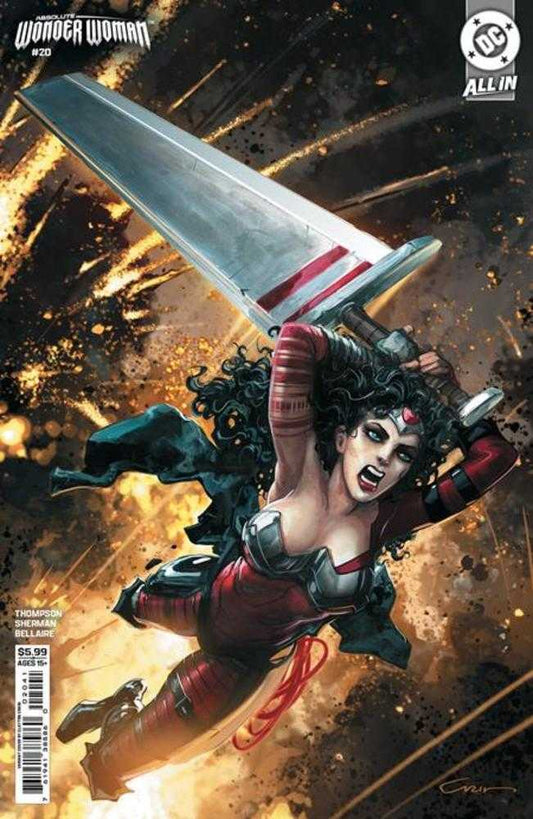 Absolute Wonder Woman #20 Cover D Clayton Crain Card Stock Variant (NM)