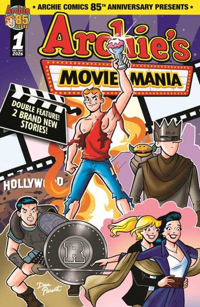 Archie Comics 85th Anniversary Presents Archies Movie Mania #1 (One Shot) Cover A Dan Parent (NM)
