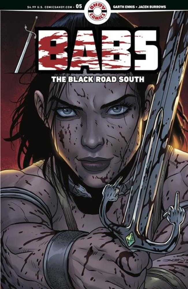 Babs The Black Road South #5 (Of 6) Cover A Jacen Burrows (Mature) (NM)