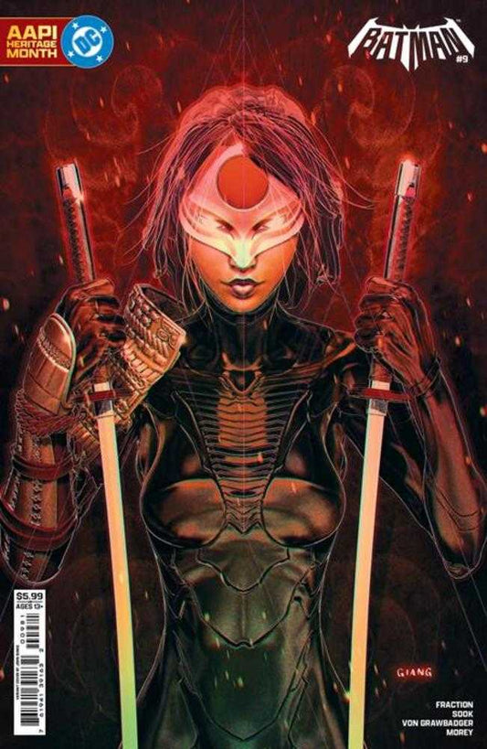 Batman #9 Cover G John Giang Aapi Heritage Month Card Stock Variant (NM)
