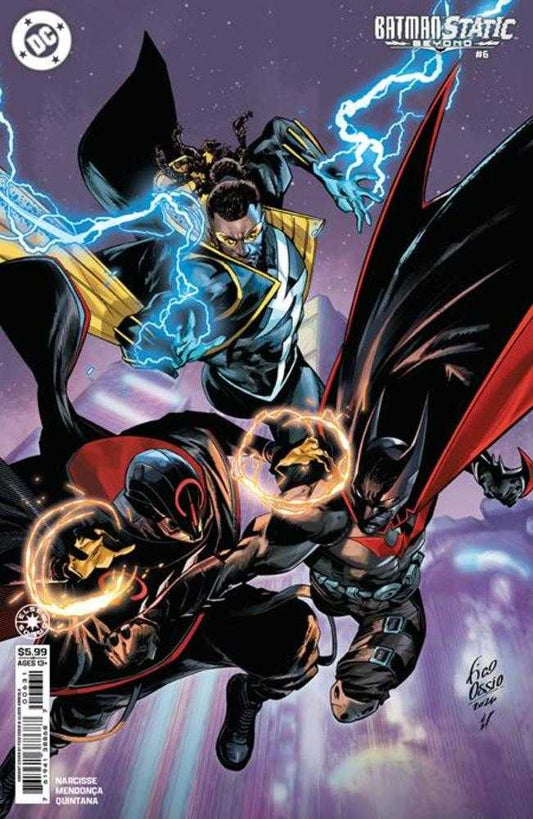 Batman Static Beyond #6 (Of 6) Cover C Fico Ossio Card Stock Variant (NM)