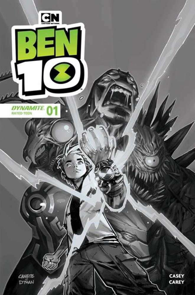 Ben 10 #1 Cover J 1:10 Eric Canete Line Art Variant (NM)