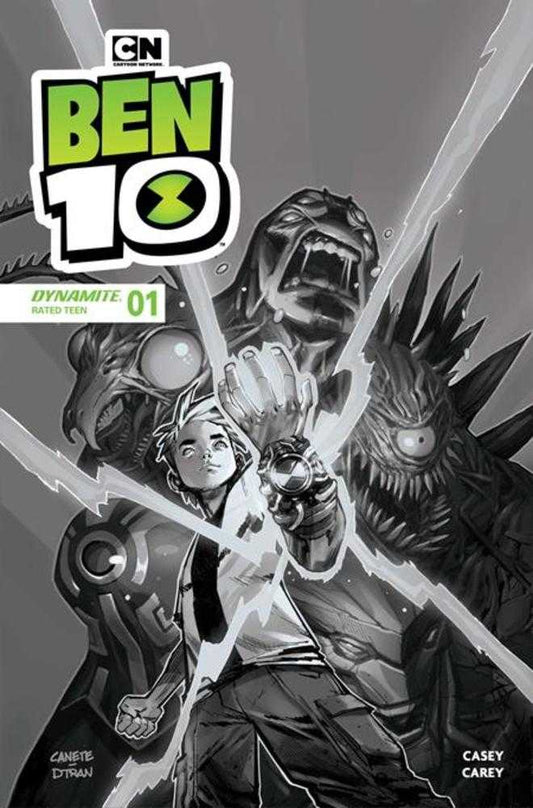 Ben 10 #1 Cover J 1:10 Eric Canete Line Art Variant (NM)