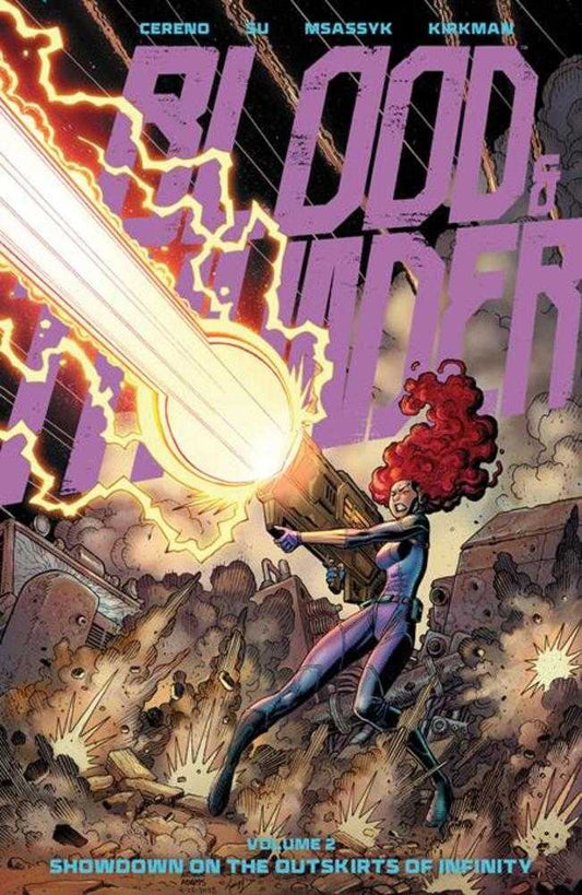Blood & Thunder TPB Volume 02 Showdown On The Outskirts Direct Market Exclusive Arthur Adams & Msassyk Cover (Mature) (NM)
