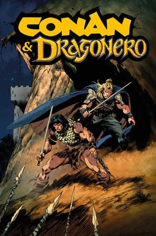 Conan And Dragonero #1 (Of 7) Cover C Roberto De La Torre Foil Variant (Mature) (NM)