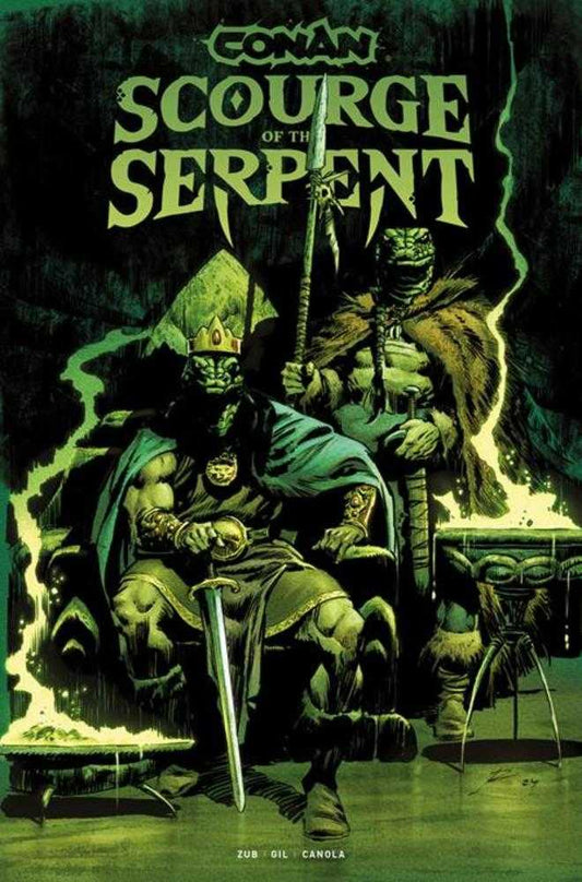 Conan The Barbarian Scourge Of The Serpent TPB Volume 01 Direct Market Edition Roberto De La Torre Glow In The Dark Cover (Mature) (NM)