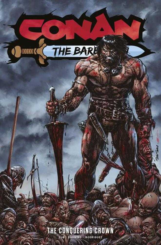Conan The Barbarian TPB Volume 07 The Conquering Crown DM Edition Cover (Mature)