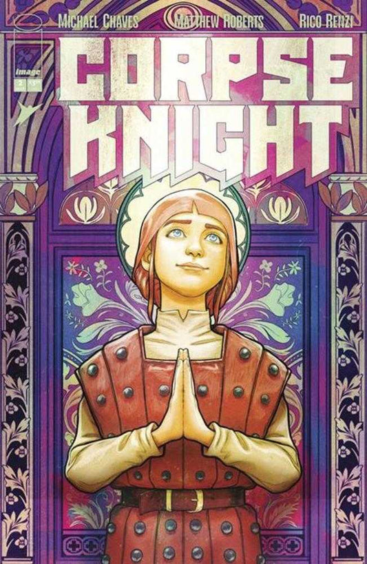 Corpse Knight #2 (Of 6) Cover D 1:25 Nimit Malavia Stained Glass Variant (Mature) (NM)