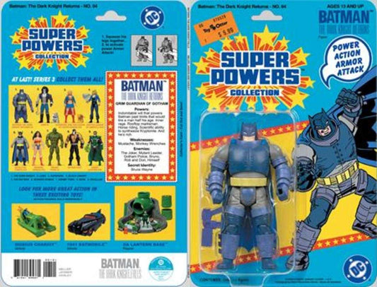 Batman The Dark Knight Returns #4 (Of 4) Facsimile Edition Cover B Jason Geyer & Alex Saviuk Dark Knight Returns Armored Super Powers Action Figure Card Stock Variant (NM)