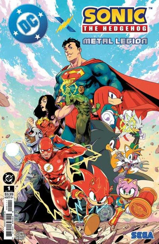 DC X Sonic The Hedgehog The Metal Legion #1 (Of 5) Cover A Pablo M Collar (NM)