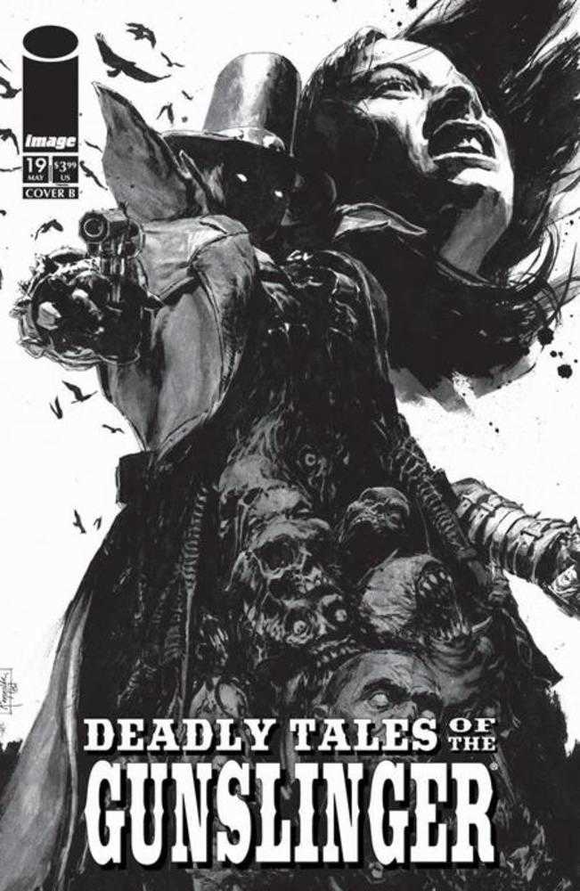 Deadly Tales Of The Gunslinger Spawn #19 Cover B Patric Reynolds Black & White Variant (NM)
