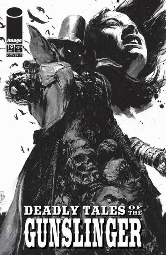Deadly Tales Of The Gunslinger Spawn #19 Cover B Patric Reynolds Black & White Variant (NM)