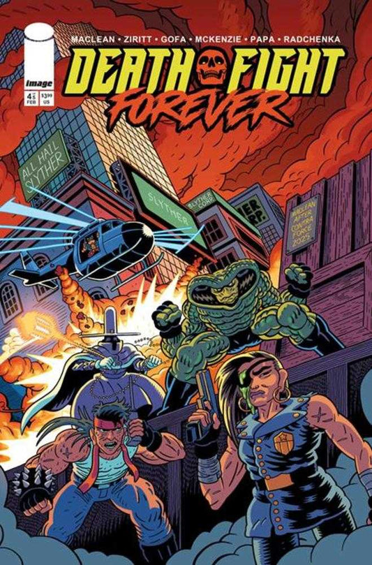 Death Fight Forever #4 (Of 5) Cover A Andrew Maclean (Mature) (NM)