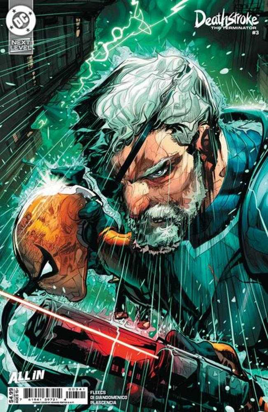 Deathstroke The Terminator #3 Cover D Howard Porter Card Stock Variant (NM)