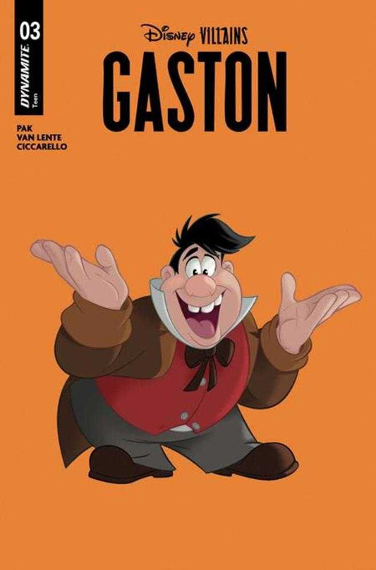 Disney Villains Gaston #3 Cover B Animation Art Variant (NM)