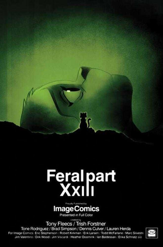Feral #23 Cover B Tony Fleecs & Allen Passalaqua Homage Variant (NM)