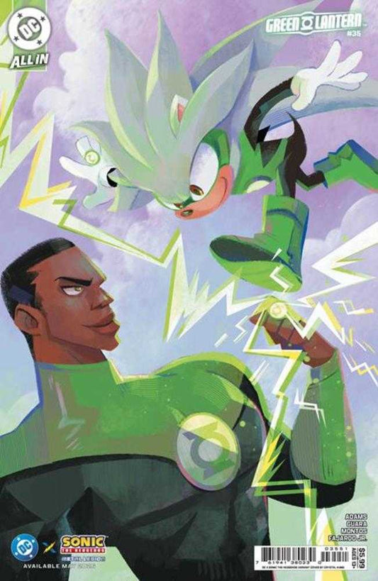 Green Lantern #35 Cover E Crystal Kung DC X Sonic Card Stock Variant (NM)