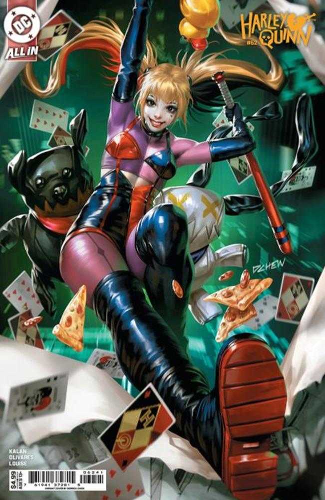 Harley Quinn #62 Cover D Derrick Chew Card Stock Variant (NM)