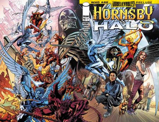 Hornsby & Halo #0 Cover C Bryan Hitch & Brad Anderson Wraparound Variant (NM)