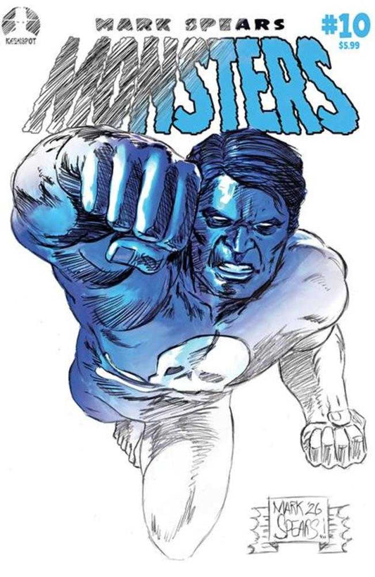 Mark Spears Monsters #10 Cover C Mark Spears Midknight Man Concept Variant (NM)