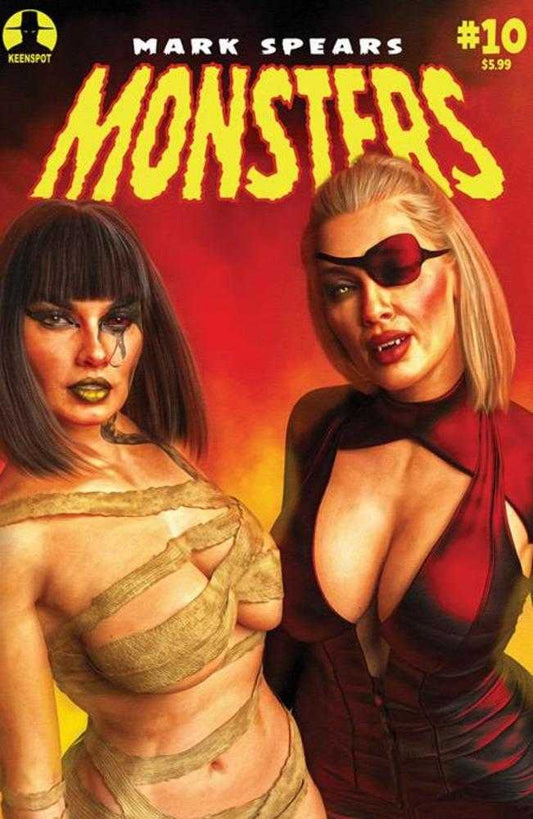 Mark Spears Monsters #10 Cover D Mark Spears Blood & Beauty Variant (NM)
