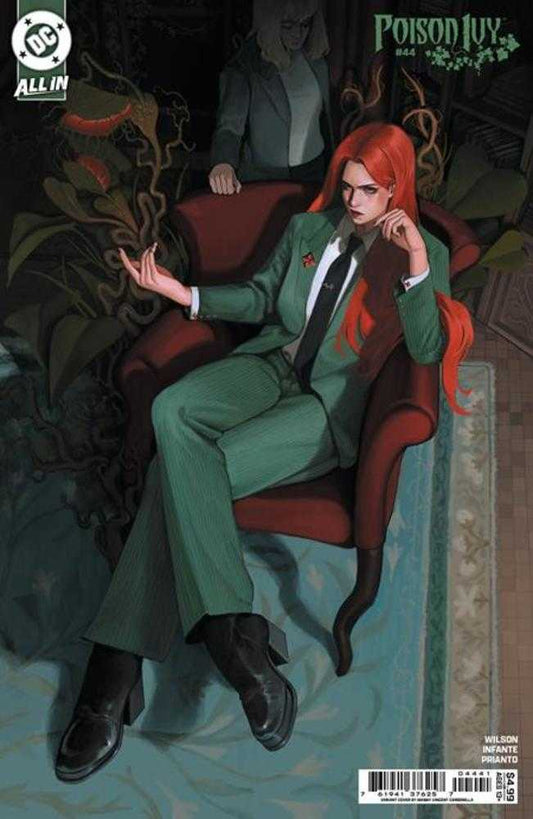 Poison Ivy #44 Cover D Manny Vincent Carbonilla Card Stock Variant (NM)