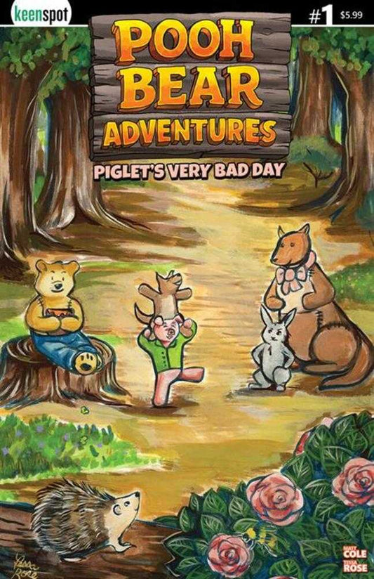 Pooh Bear Adventures Piglets Very Bad Day #1 (One Shot) Cover A Tessa Rose (NM)
