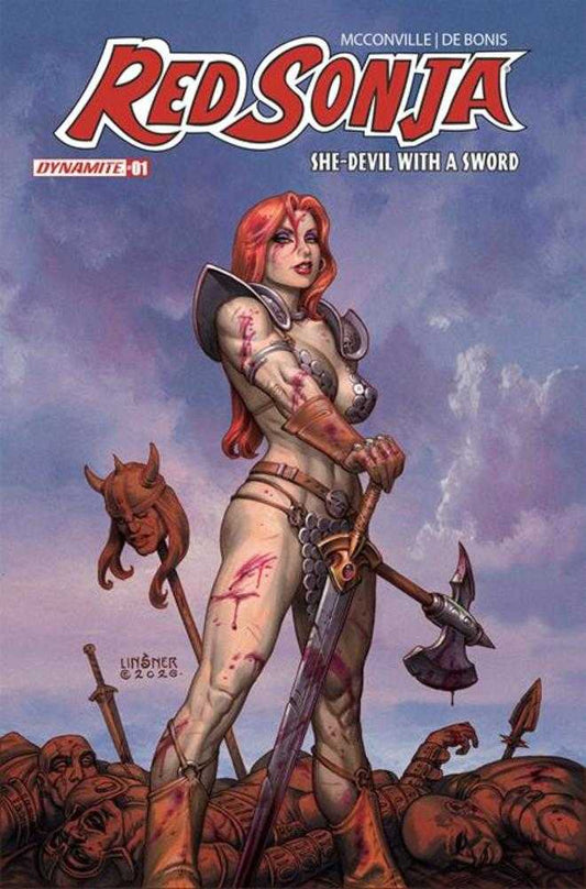 Red Sonja She Devil With A Sword #1 Cover C Joseph Michael Linsner Variant (NM)