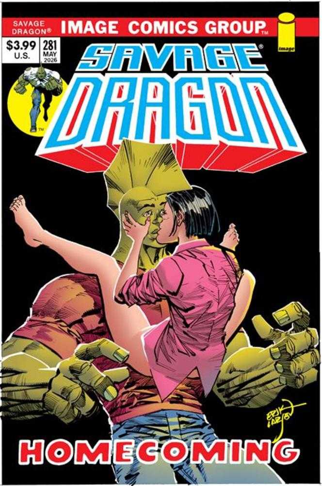 Savage Dragon #281 Cover B Erik Larsen 70s Trade Dress Variant (Mature) (NM)