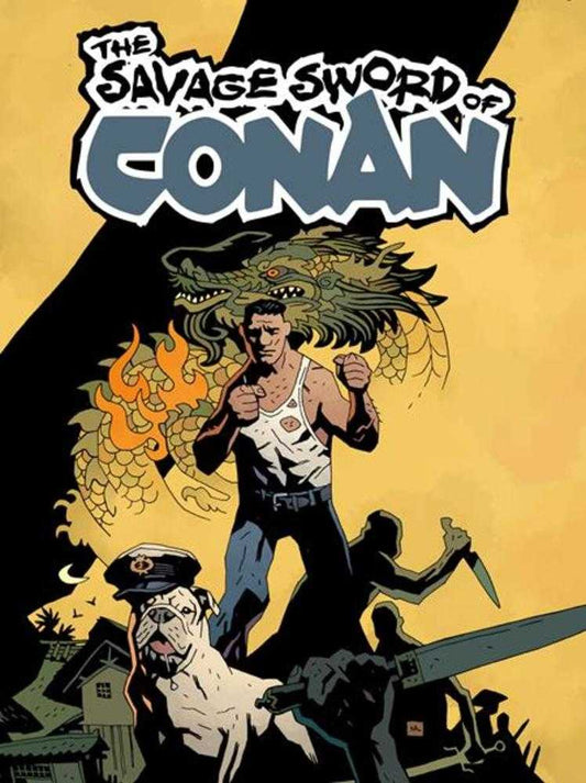 Savage Sword Of Conan TPB Volume 04 Direct Market Edition Mike Mignola Cover (Mature) (NM)