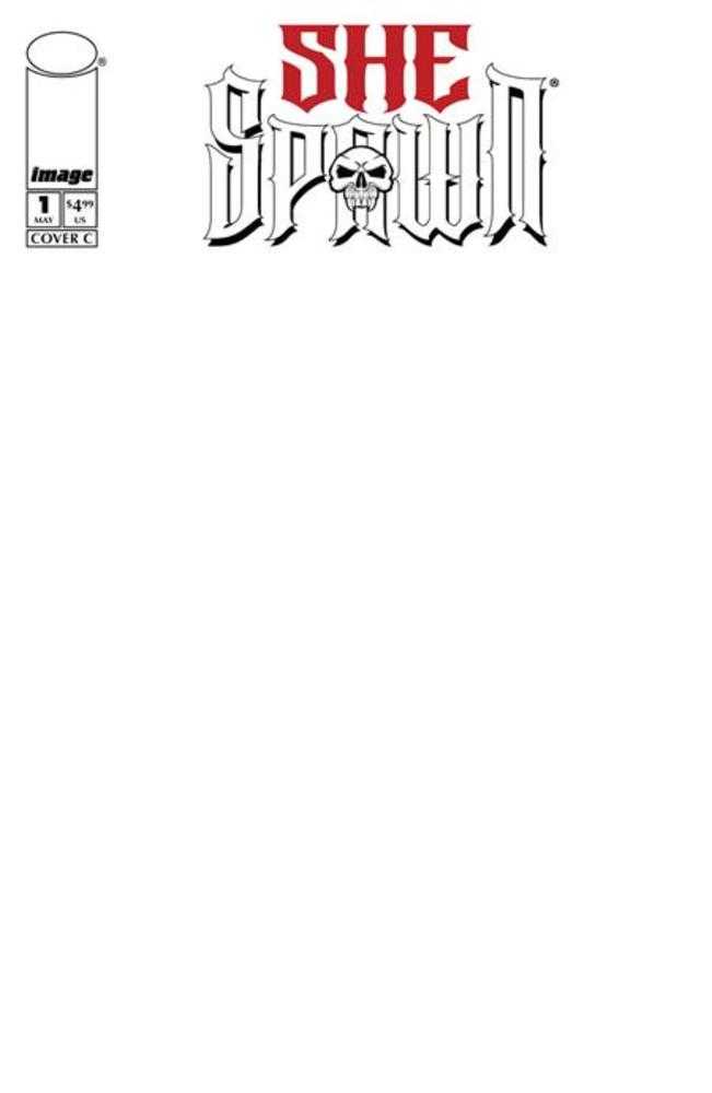 She Spawn #1 (Of 5) Cover C Blank Sketch Variant (NM)
