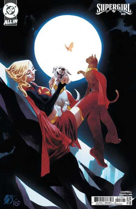 Supergirl #13 Cover B Matteo Scalera Card Stock Variant (The Reign Of The Superboys) (NM)