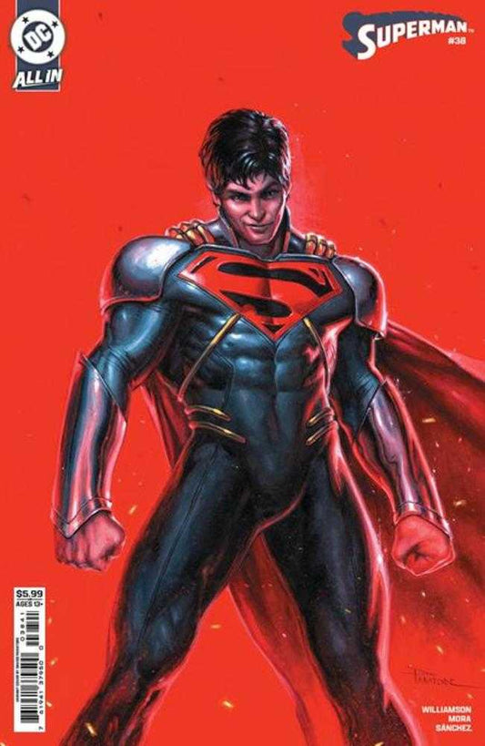 Superman #38 Cover D Davide Paratore Card Stock Variant (The Reign Of The Superboys) (NM)