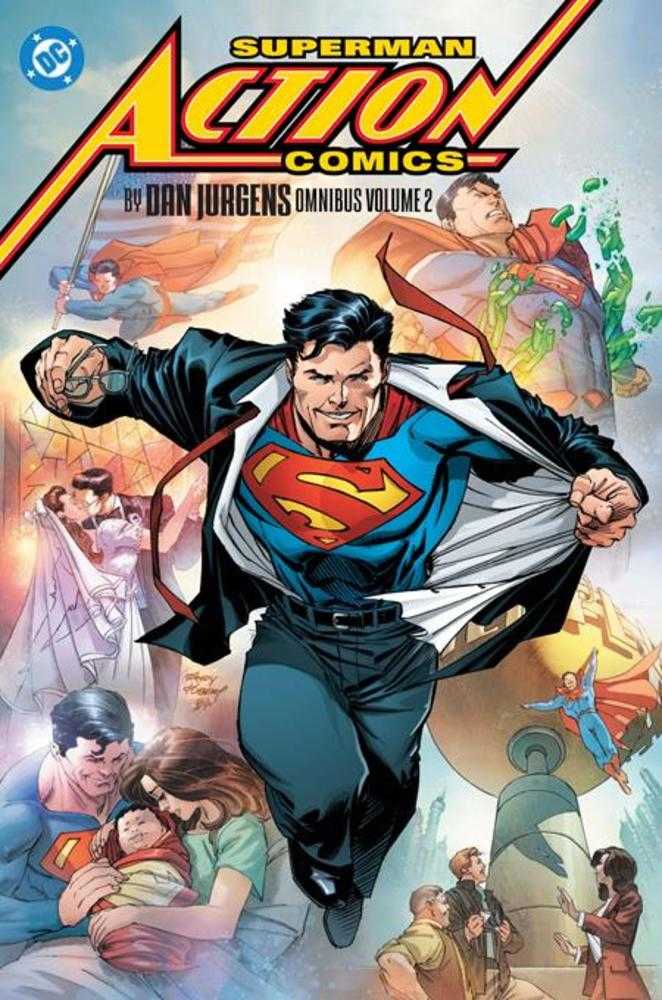 Superman Action Comics By Dan Jurgens Omnibus Hardcover Volume 02 (NM)
