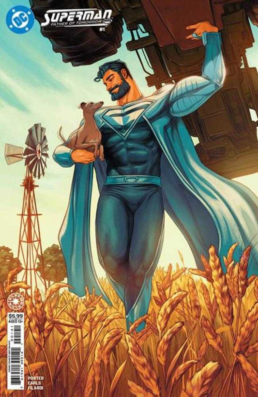 Superman Father Of Tomorrow #1 (Of 6) Cover D Nimit Malavia Card Stock Variant (NM)