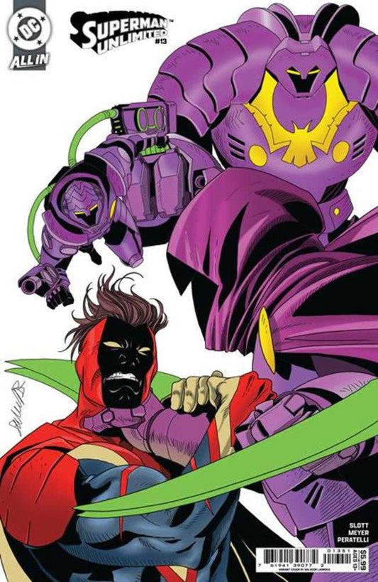 Superman Unlimited #13 Cover D Salvador Larroca Card Stock Variant (The Reign Of The Superboys) (NM)