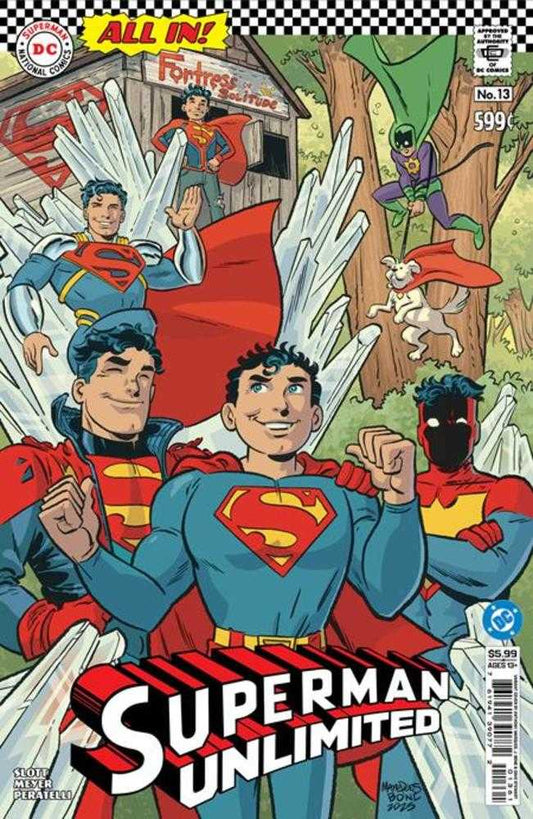 Superman Unlimited #13 Cover E Anthony Marques Card Stock Variant (The Reign Of The Superboys) (NM)