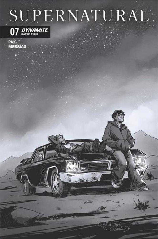 Supernatural #7 Cover G 1:10 David Cousens Line Art Variant (NM)
