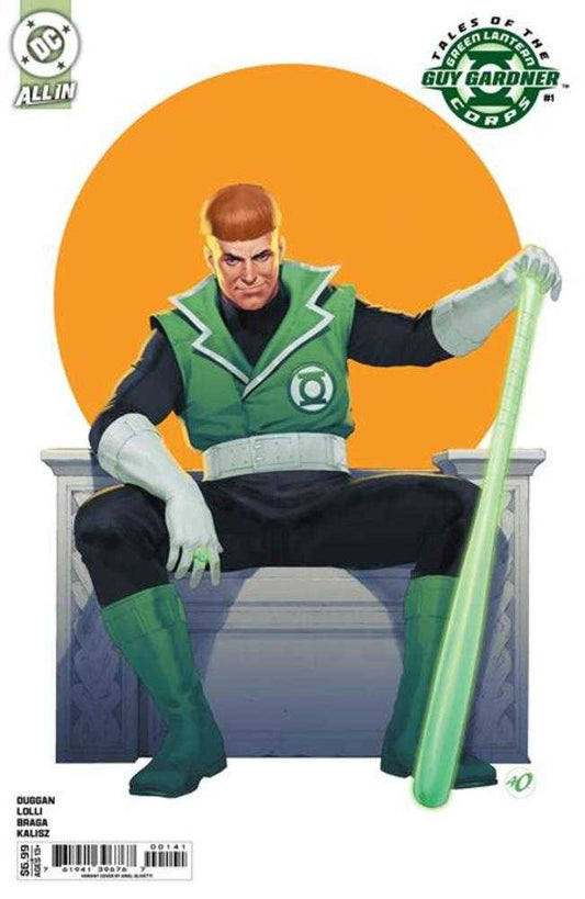 Tales Of The Green Lantern Corps Guy Gardner #1 (One Shot) Cover D Ariel Olivetti Card Stock Variant (NM)