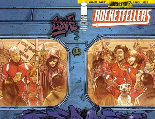Rocketfellers #0 Cover C Leila Leiz & John Kalisz Wraparound Variant (NM)