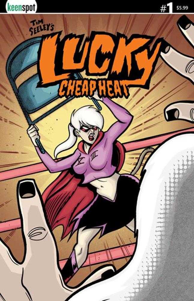 Tim Seeleys Lucky Cheap Heat #1 (One Shot) Cover B Erick Marshall Variant (NM)