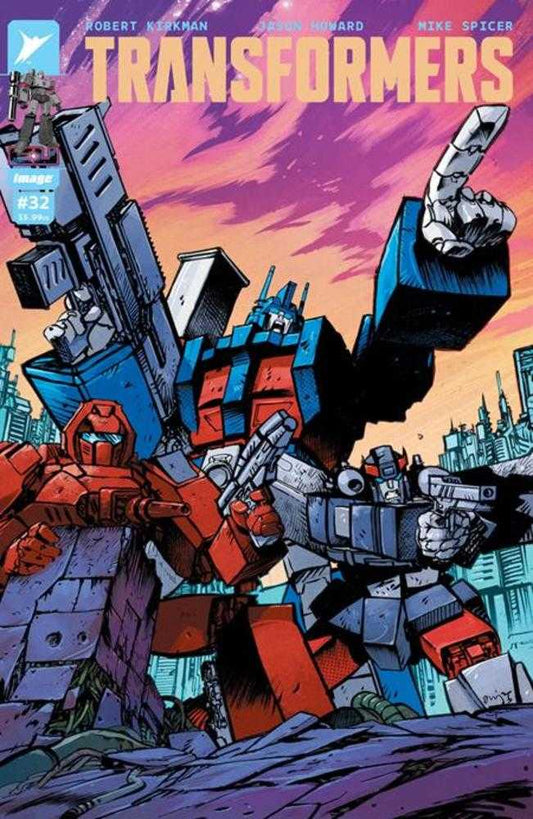 Transformers #32 Cover B Daniel Warren Johnson & Mike Spicer Variant (NM)