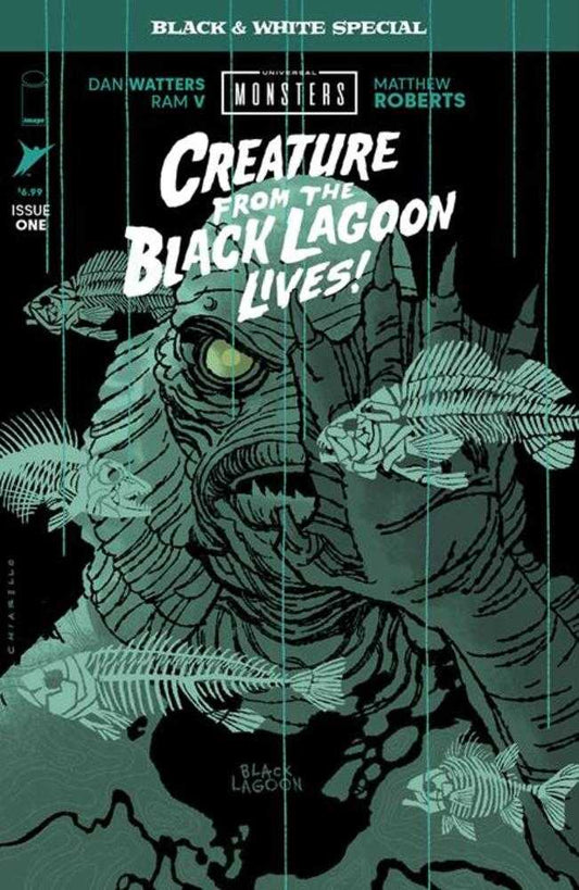 Universal Monsters Creature From The Black Lagoon Lives Black & White Special #1 (Of 2) Cover B Mark Chiarello Variant (NM)