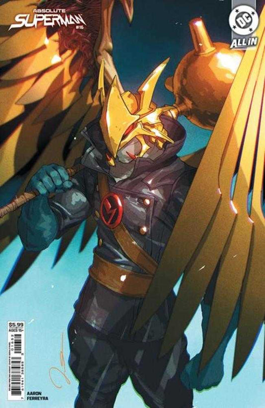 Absolute Superman #16 2nd Print Cover B Gerald Parel Card Stock Variant (NM)