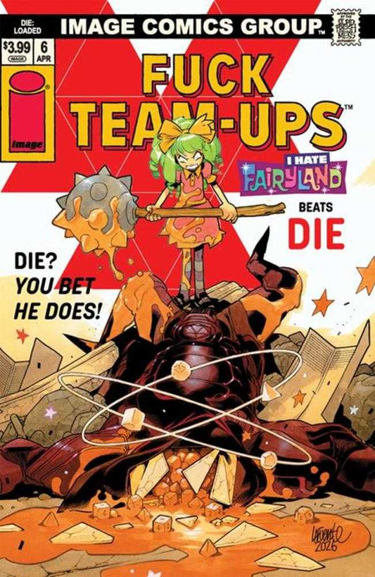 Die Loaded #6 Cover D Davide Lafuente I Hate Fairyland Team Up Nsfw Variant (Mature) (NM)