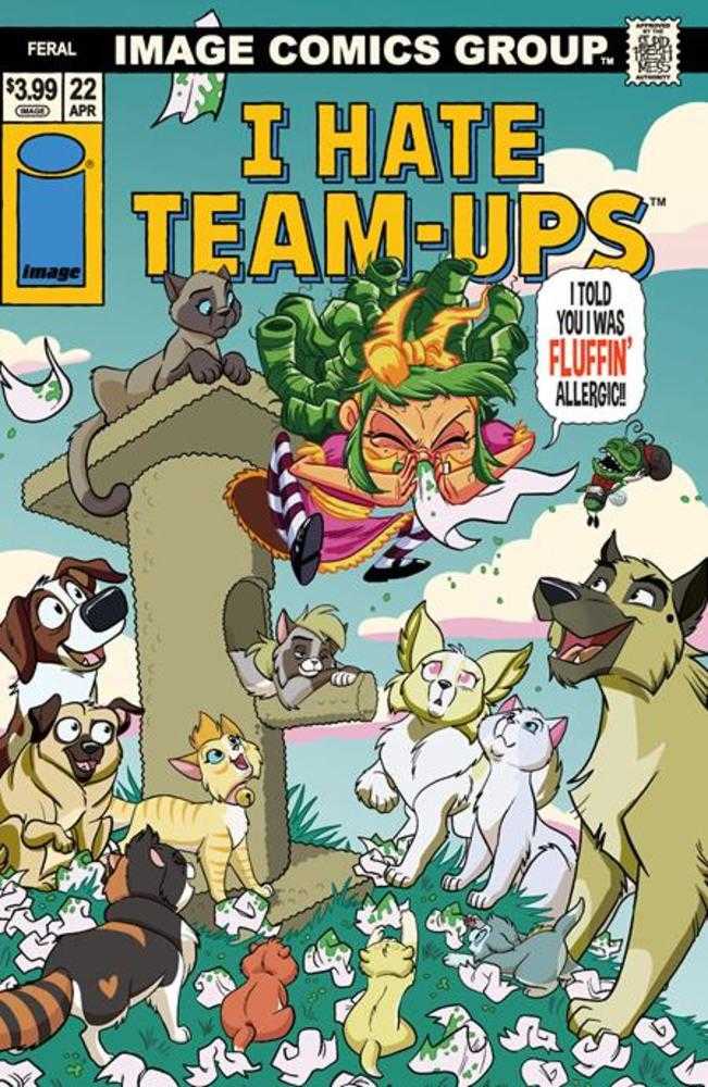 Feral #22 Cover D Tony Fleecs I Hate Fairyland Team Up Variant (NM)