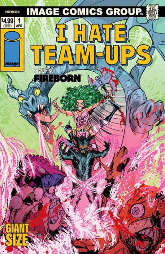 Fireborn #1 Cover N Patrick Mulholland I Hate Fairyland Team Up Variant (NM)
