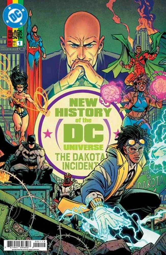 New History Of The DC Universe The Dakota Incident #1 (One Shot) 2nd Print Cover A Diego Olortegui (NM)