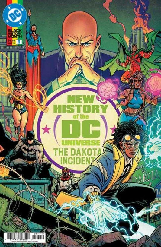 New History Of The DC Universe The Dakota Incident #1 (One Shot) 2nd Print Cover A Diego Olortegui (NM)
